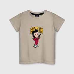 Детская футболка Berlin - money heist