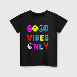 Детская футболка Good vibes only