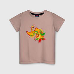 Детская футболка Жарптица Феникс птица