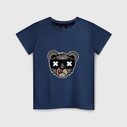 Детская футболка Медведь в солнцезащитных очках