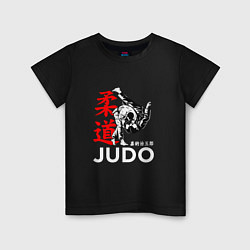 Детская футболка Дзюдо - бросок