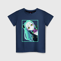 Детская футболка Ребекка из киберпанка - нетраннер