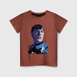 Детская футболка Звездный путь - Спок