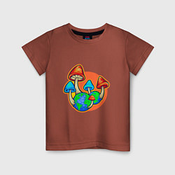 Детская футболка Грибной мир