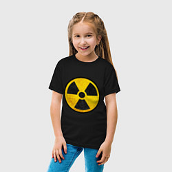 Футболка хлопковая детская Atomic Nuclear, цвет: черный — фото 2