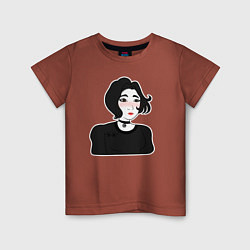 Детская футболка Doomer-girl
