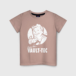 Детская футболка Vault boy - join the vault tec