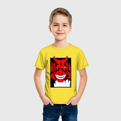 Футболка хлопковая детская Zaraki Kempachi, цвет: желтый — фото 2