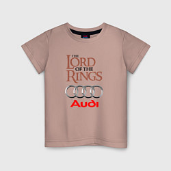 Детская футболка Audi - властелин колец