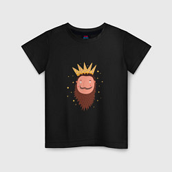 Детская футболка Король в золотой короне