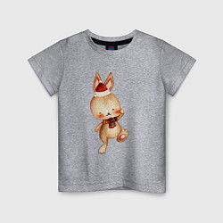 Детская футболка Радостный зайчик