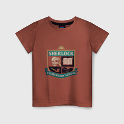Детская футболка Начальная школа Шерлока