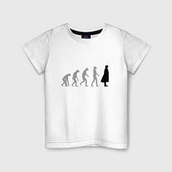 Детская футболка Эволюция Шерлока