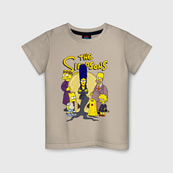 Детская футболка Семейка Симпсонов - horror