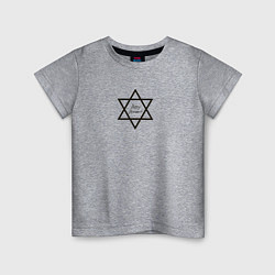 Детская футболка Ханука, Звезда Давида, Happy Hanukkah