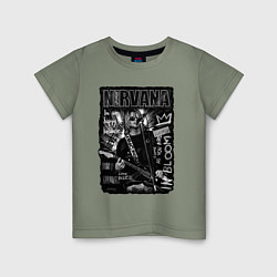 Детская футболка Nirvana grunge 2022