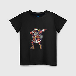 Детская футболка Santa dance dab