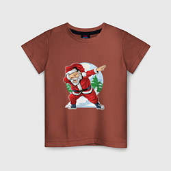 Детская футболка Dabbing Santa day