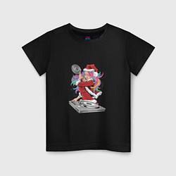 Детская футболка DJ Снегурочка
