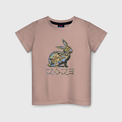 Детская футболка Кролик - 2023