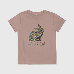 Детская футболка Кролик - 2023