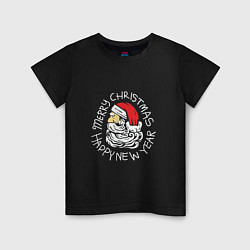 Детская футболка Santa new year