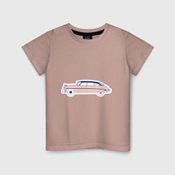 Детская футболка Ретро машина
