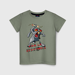 Детская футболка La resistance