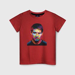 Детская футболка Face Messi