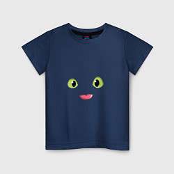 Детская футболка Языкчок и глазки