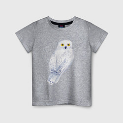 Детская футболка Белая полярная сова