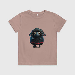 Детская футболка Черный баран