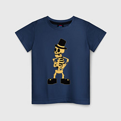 Детская футболка Bendy - скелет