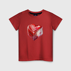 Детская футболка Большое сердце