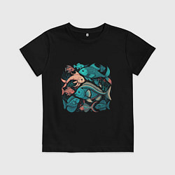 Детская футболка Рыбный день