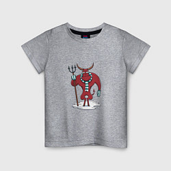Детская футболка Новогодний дьявол