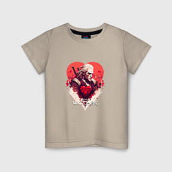 Детская футболка Witcher: Geralt and heart