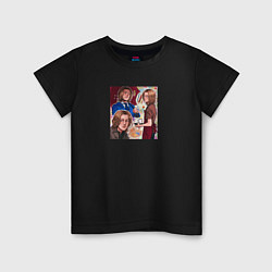 Детская футболка Удивительный мир Ксавье - Уэнсдей