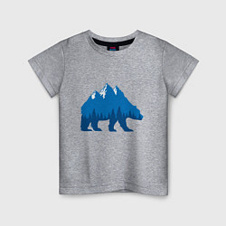 Детская футболка Bear mountains