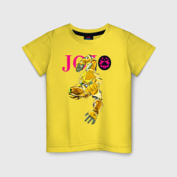 Детская футболка The World - stand of Dio Brando - Jojo