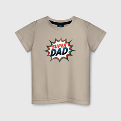 Детская футболка Super dad