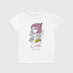 Футболка хлопковая детская Gella - pulp fiction, цвет: белый