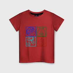 Детская футболка Тоторо и стихия