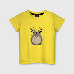 Детская футболка Тоторо-олень