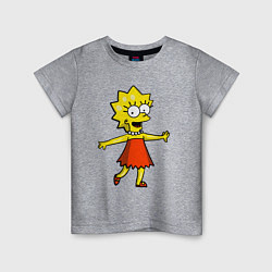 Детская футболка Лиза танцует