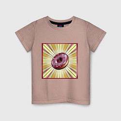 Детская футболка Пончик в стиле поп-арт