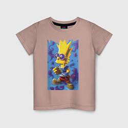 Детская футболка Bart Simpson - neural network