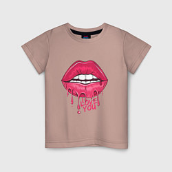 Детская футболка Sweet Lips
