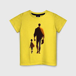 Детская футболка Отец и его сын