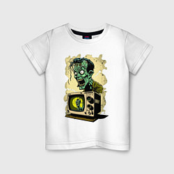 Детская футболка Зомбо-ящик
